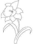 DIBUJO DE FLORES PARA COLOREAR