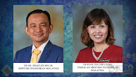Hasil carian imej untuk menteri pendidikan malaysia