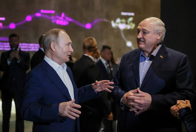 Putin not pushing Belarus to enter war with Ukraine, says Lukashenko