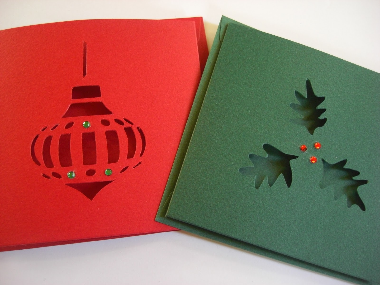 Sweet Pea Design: Mini Christmas Laser Cut Cards