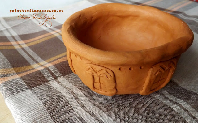 Горшочки из глины. Керамика. Pots of clay. Pottery. Блог Вся палитра впечатлений. Palette of impression