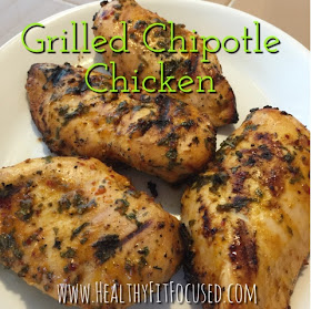 Grilled Chipotle Chicken with Cilantro Lime Quinoa, 21 Day Fix Approved Recipe, Julie Little, www.HealthyFitFocused.com 