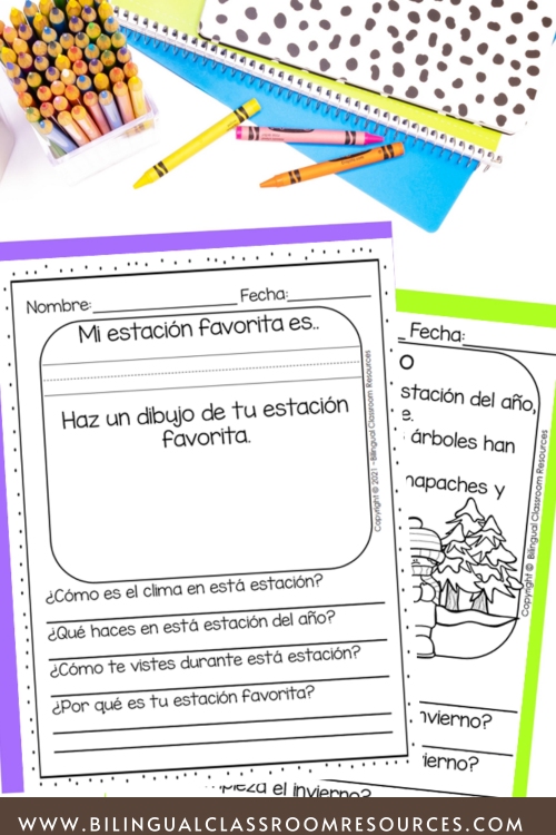 Free printable Spanish reading comprehension passages with questions for beginners