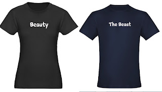 Couple t-shirt Beauty and Beast