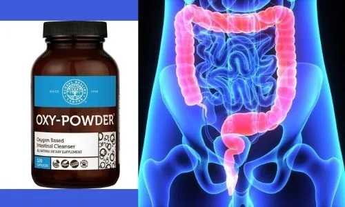 Global Healing Oxy-Powder Colon Cleanse, Pure Detox Magnesium Supplement Pills