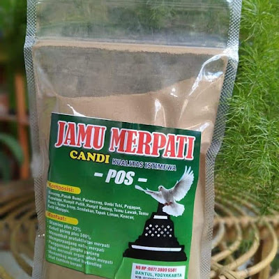 Jamu merpati pos resmi izin pemerintah