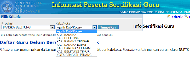 Peserta Sertifikasi Guru 2013 Bangka Belitung img