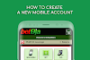 How to Create New Bet9ja Account on Mobile
