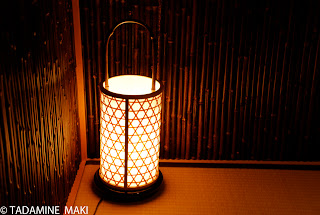 In praise of shadow 3, a light in a house, Kyoto