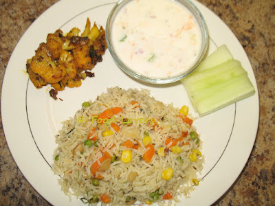 Tri Color Pulav