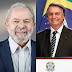 Pesquisa IPEC: Lula tem 52%, e Bolsonaro tem 36% em simulação de segundo turno