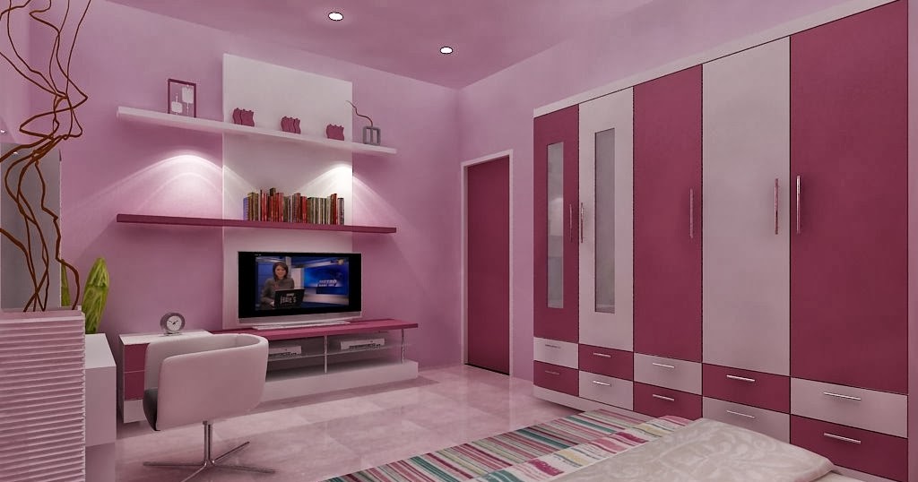 Konsep Baru 52 Warna  Cat  Kamar  Pink Ungu 