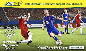 Teach your kids to share this year with SUBWAY® Restaurants and the “You Share. We Share” campaign.  You'll do wonders for the local community and enjoy a yummy meal.