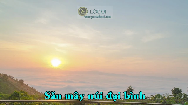 Săn mây núi đại bình bảo lộc.