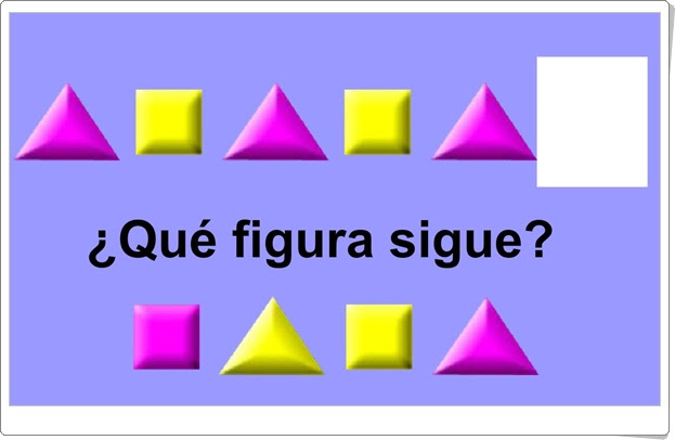 ¿QUÉ FIGURA SIGUE? (Juego de Series Gráficas)