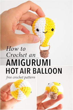 Amigurumi Hot Air Balloon crochet pattern