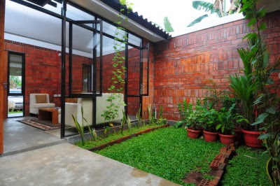 Desain Taman Mungil Rumah Minimalis  Desain Denah Rumah 