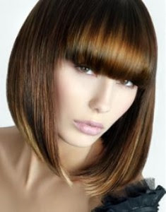 angled hairstyles 2012