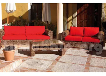 conjunto en rattan j388+j389