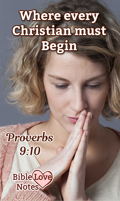 Proverbs tells us where wisdom begins. This 1-minute explains the results.