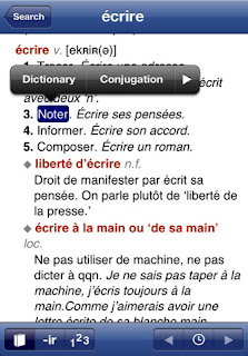 L'app Dizionario Francese e dei verbi
