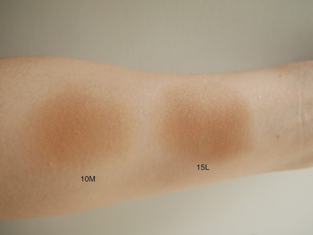 Make Up For Ever Pro Bronze Fusion 15I 10M swatch review Pro Bronze Fusion Kabuki review