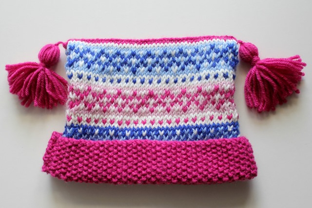 fair isle beanie