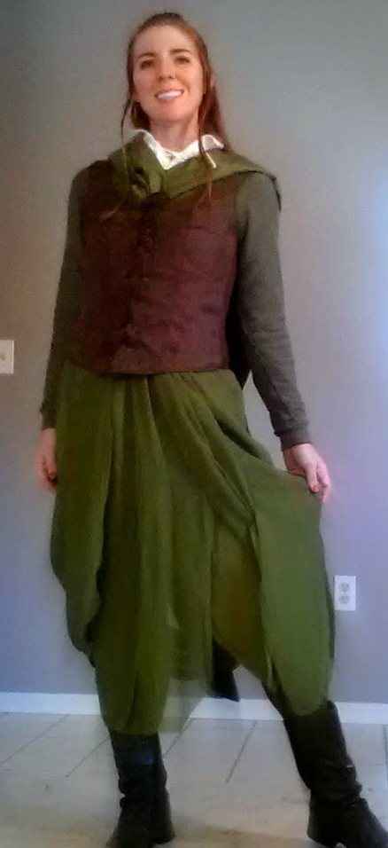 Tauriel Thrifted Costume Video by AttainableHorseship