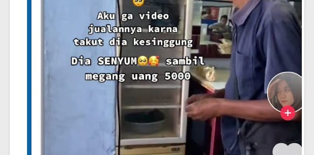 TikTok Viral Mang Eman Terima Uang Rp108 Juta Gara-gara Beli Nasi Padang Harga Rp5000