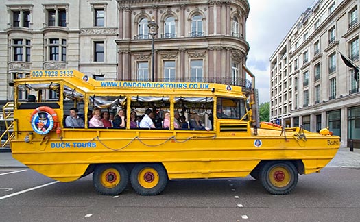 Visiting London: The London Duck Tour