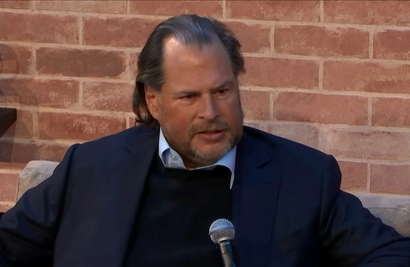 Salesforce CEO condemns leading tech giants' AI actions, breaking silence on the matter, expressing strong disapproval.