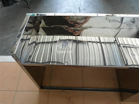 Stainless Steel Bakery Table & Display - Furniture Semarang