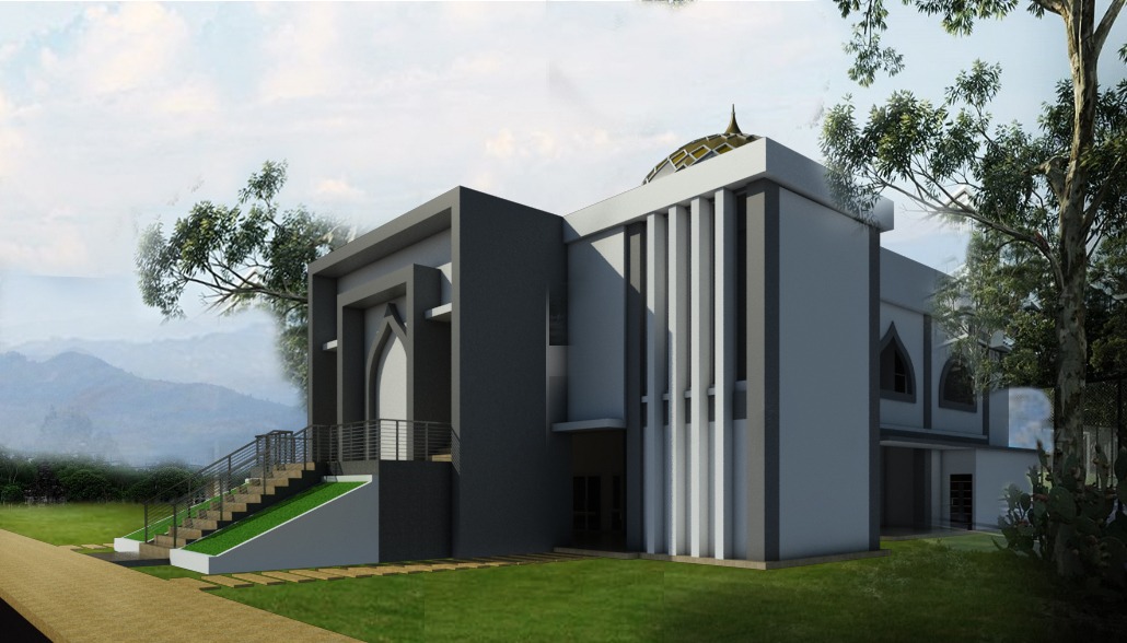 Perencanaan Desain  Masjid Bukit Kemuning Lampung 