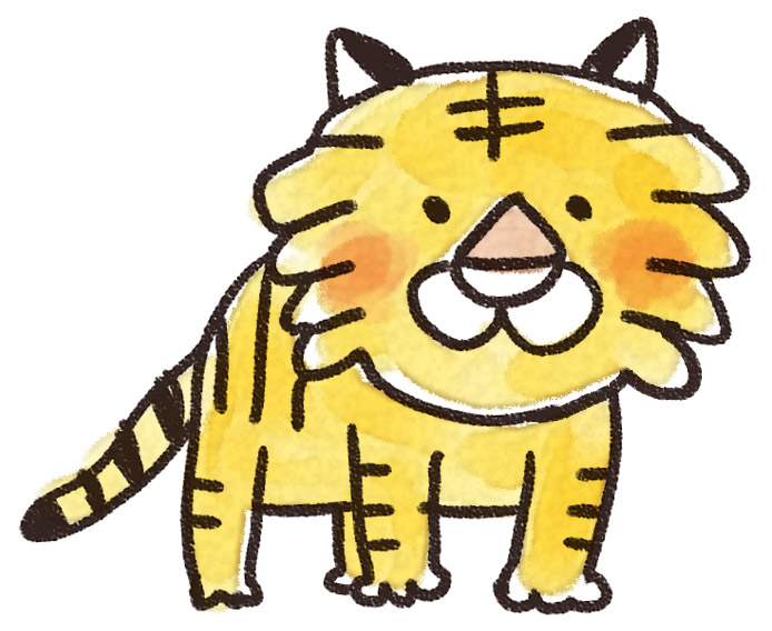 トラのイラスト 寅年 干支 ゆるかわいい無料イラスト素材集 トラのイラスト 寅年 干支 ゆるかわいい無料イラスト素材集