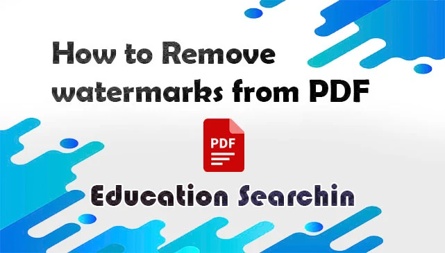 How to Remove watermarks in PDF,How to Remove watermarks from PDF,How to Remove a PDF watermark,How to Remove a watermark from PDF,How to Remove the watermark in PDF,How to Remove watermark PDF, How to Remove a watermark on a PDF