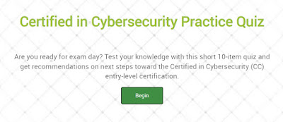 Certified in Cybersecurity (CC)ของ (ISC)2