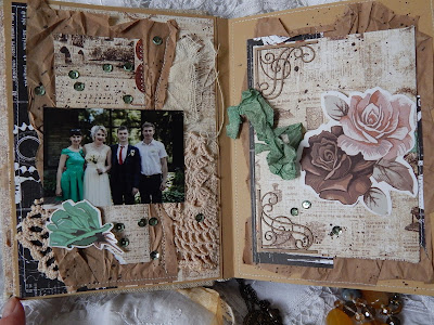 Hellen#album#wedding Album#kraft#chipbord#cutting#