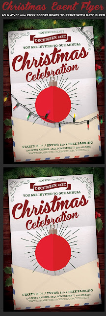  Christmas Event Flyer Template