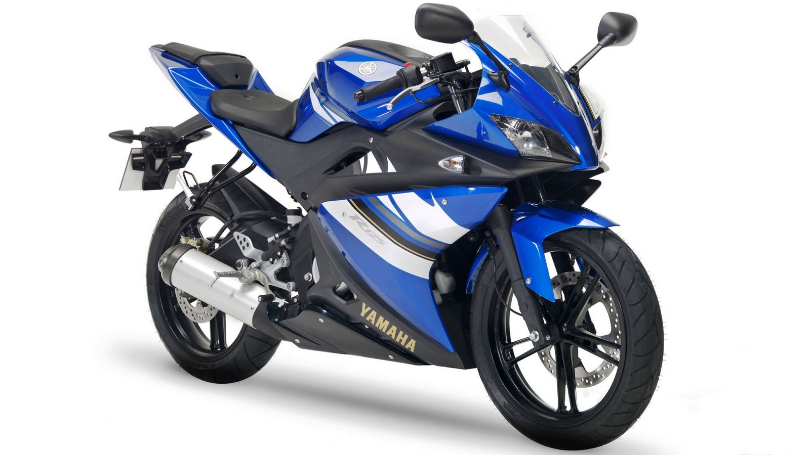 yamaha yzf r125 blue color yamaha yzf r125 yamaha r125