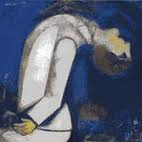 Chagall:Uomo con la testa rovesciata