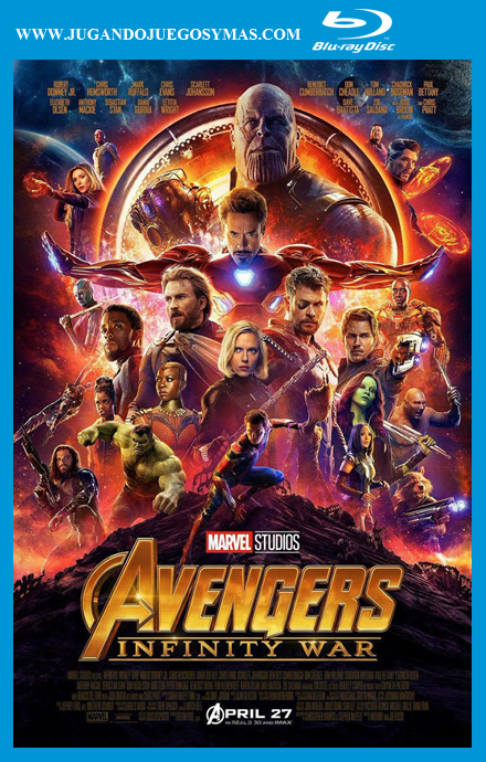 Avengers Infinity War [2018 HD 1080p y 720p Lat.] [MEGA]