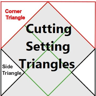 cutting setting triangles-quilt setting triangles-quilt corner triangles-setting triangles