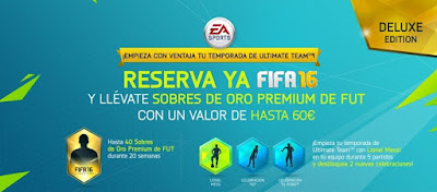 Ediciones FIFA 16, reservar FIFA 16