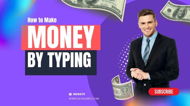 How to Make Money by Typing