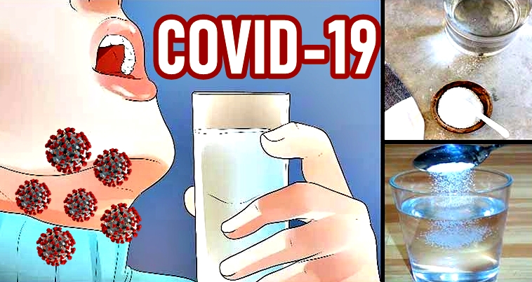 gárgaras con agua y salo yodada para prevenir el contagio de Covid 19