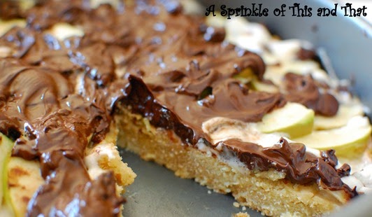 apple smore cookie wedge-001