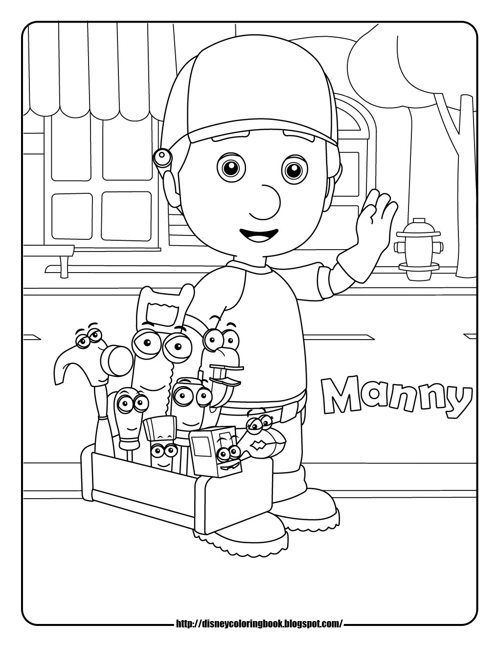 Seasons Coloring Pages