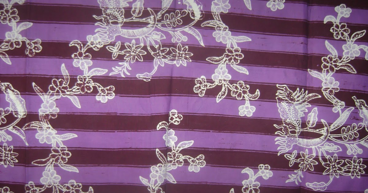  Aneka  kerajinan  madura Batik  tulis dgn motif liris garis 