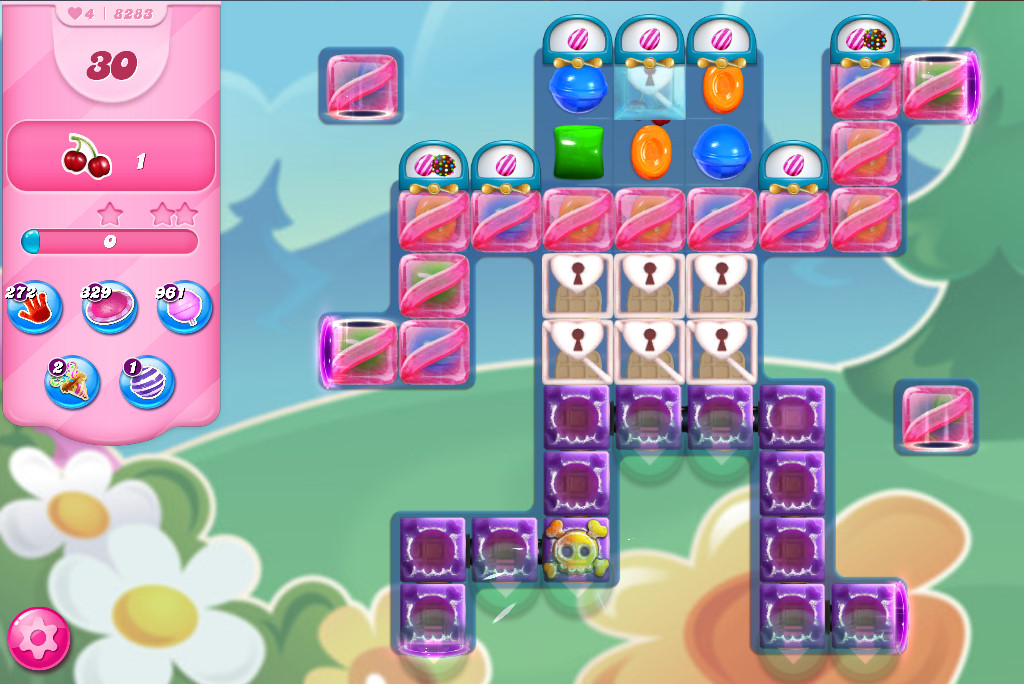 Candy Crush Saga level 8283