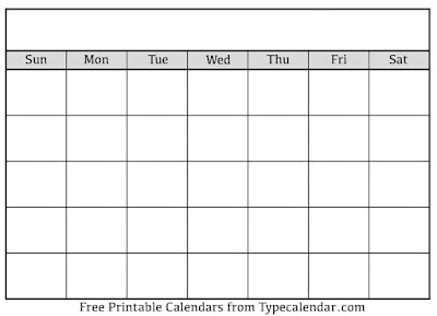 Monthly Calendar